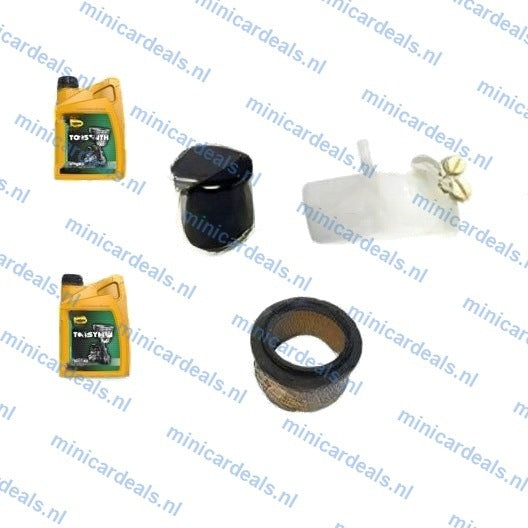 Onderhoudspakket + 2L Motorolie, Casalini Oliefilter Luchtfilter Dieselfilter Mitsubishi