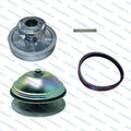 Vario Motorzijde+Versnellingsbakzijde+Aandrijfriem(040/2167)+(Wig/Spiebout), Ligier(Xtoo R/S/RS/JS50/js60)