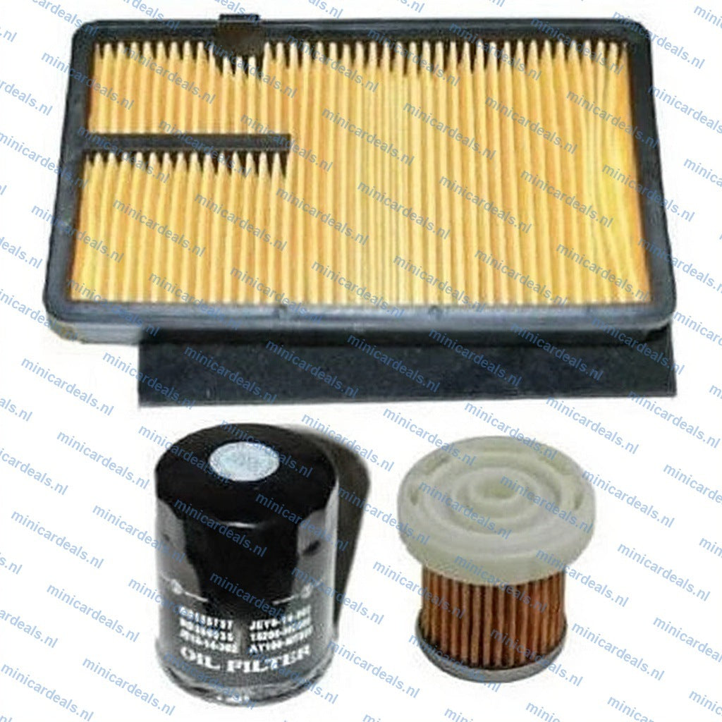 Onderhoudspakket Aixam Z402 Oliefilter Luchtfilter Dieselfilter Kubota