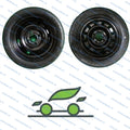 Set van 4 nieuwe Originele velgen + 4 nieuwe Winterbanden 13 inch, Aixam/Microcar