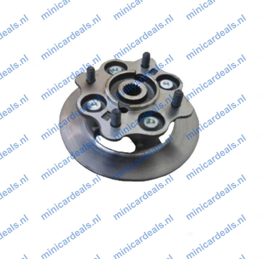 Bremsscheibe+Radnabe vorne, Microcar(Virgo 1/2/3) 170MM